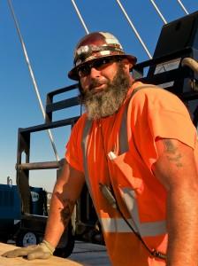 Local 70 Ironworker Jason "Bouncer" Wells,