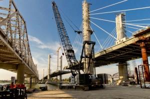 The Downtown Span is nearing completion of the bridge proper. #2